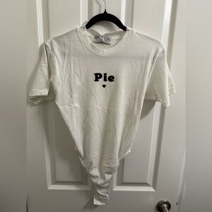 Wildfox Cream Casual Tee